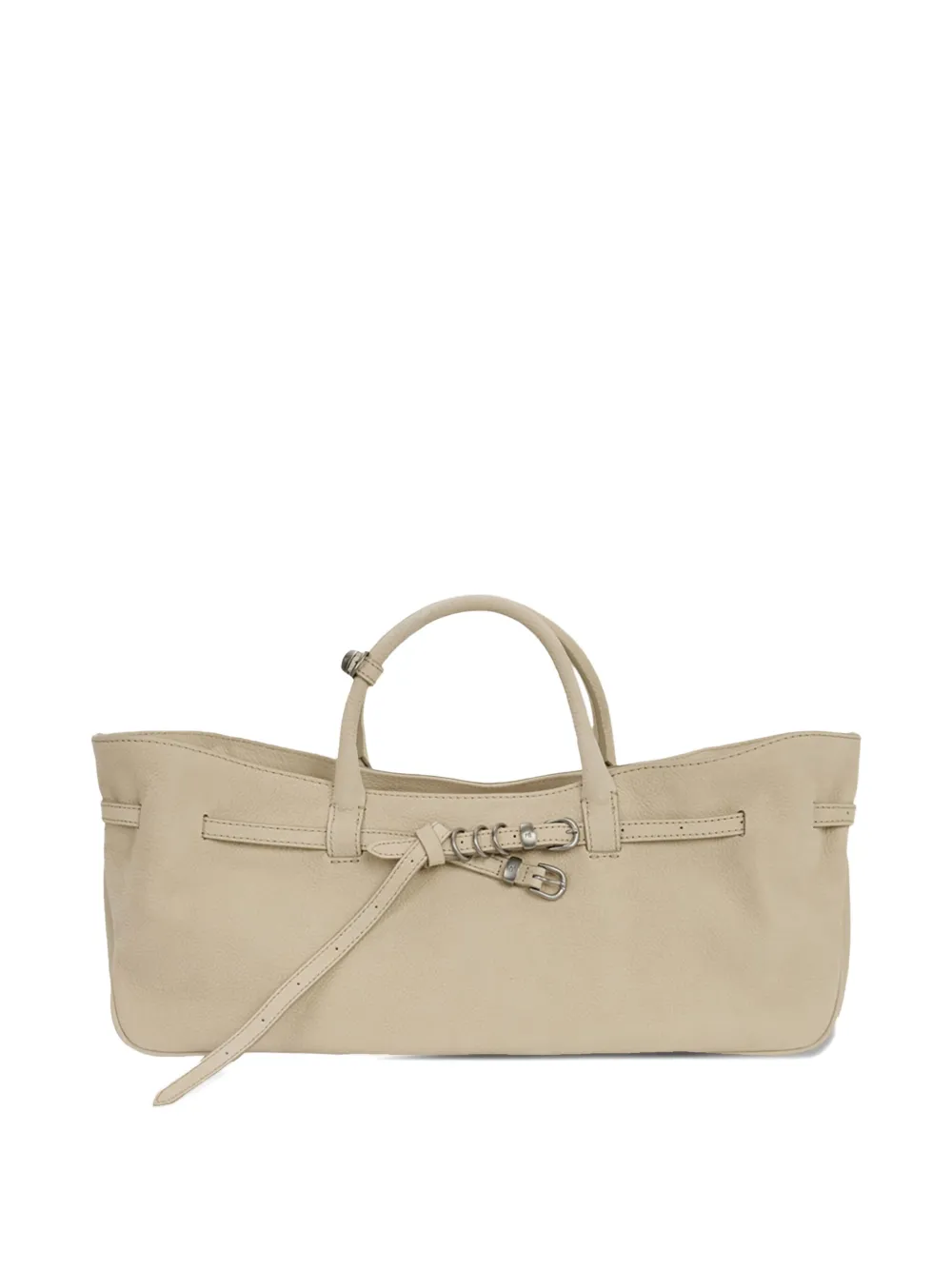 Margesherwood Leather Tote Bag In Neutral