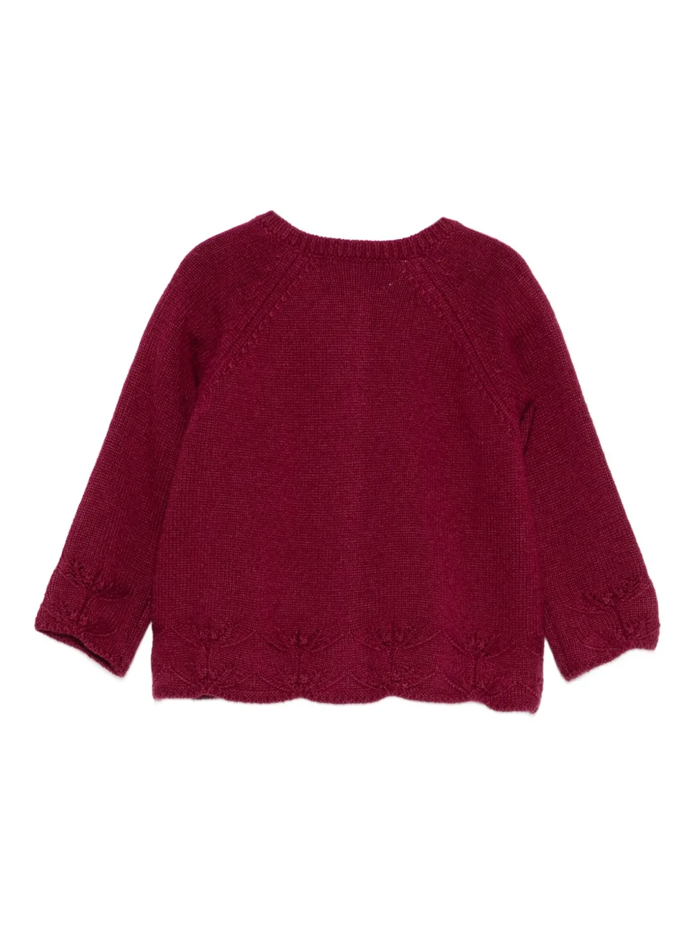 Tartine Et Chocolat embroidered raglan-sleeve cardigan | Cardigans | Image 2