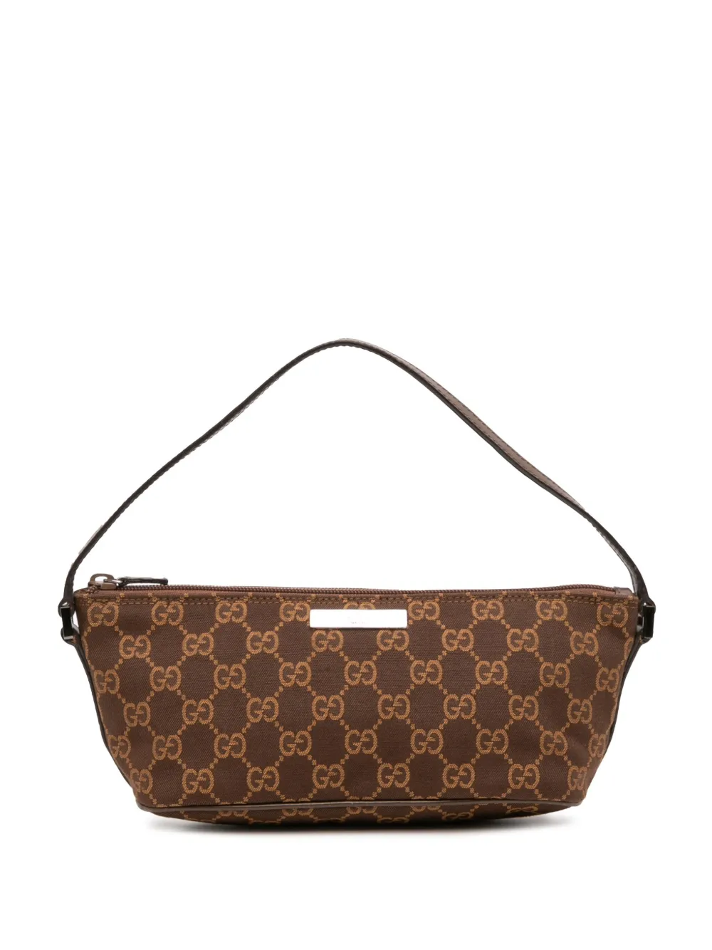 Gucci Pre-Owned 2000-2015 GG Canvas Boat shoulder bag | Brown | Image 1