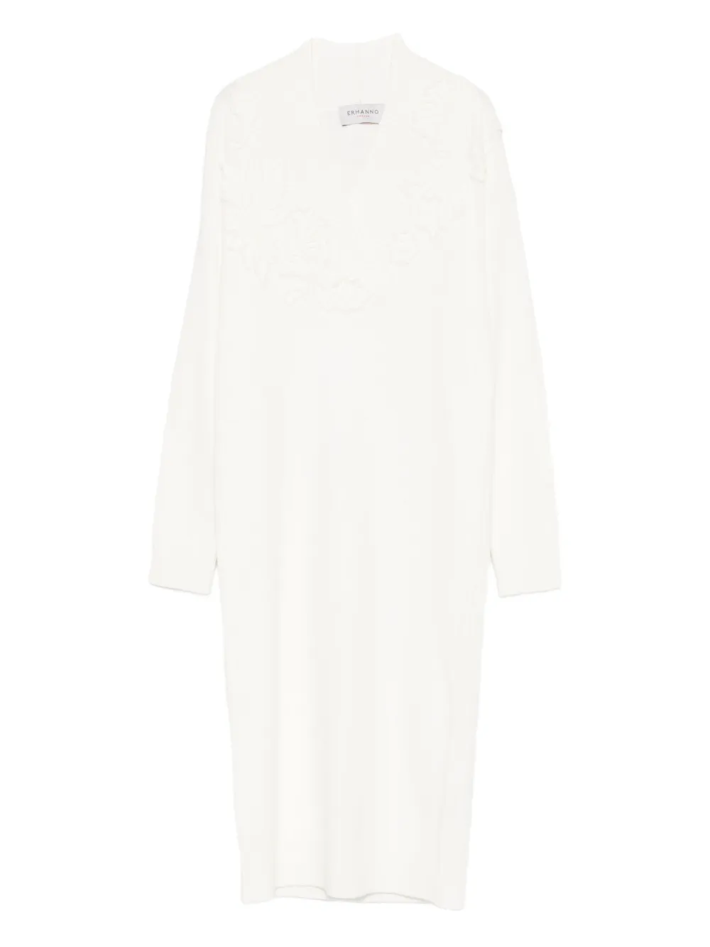 ERMANNO FIRENZE  embroidered-appliqué dress | White | Image 1