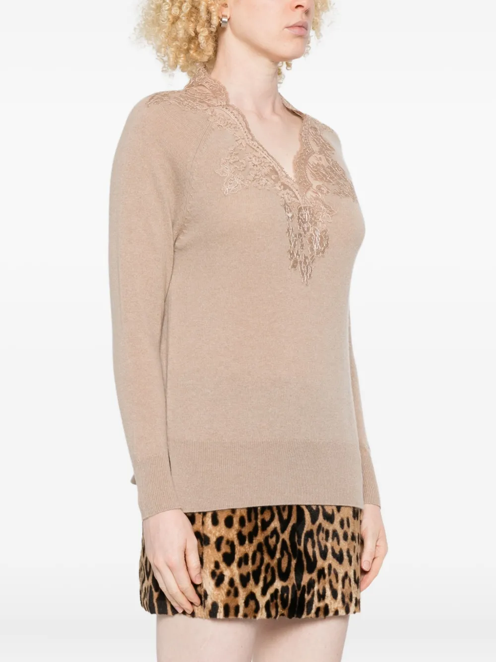 Ermanno Firenze Sweaters Dove Grey In Neutral