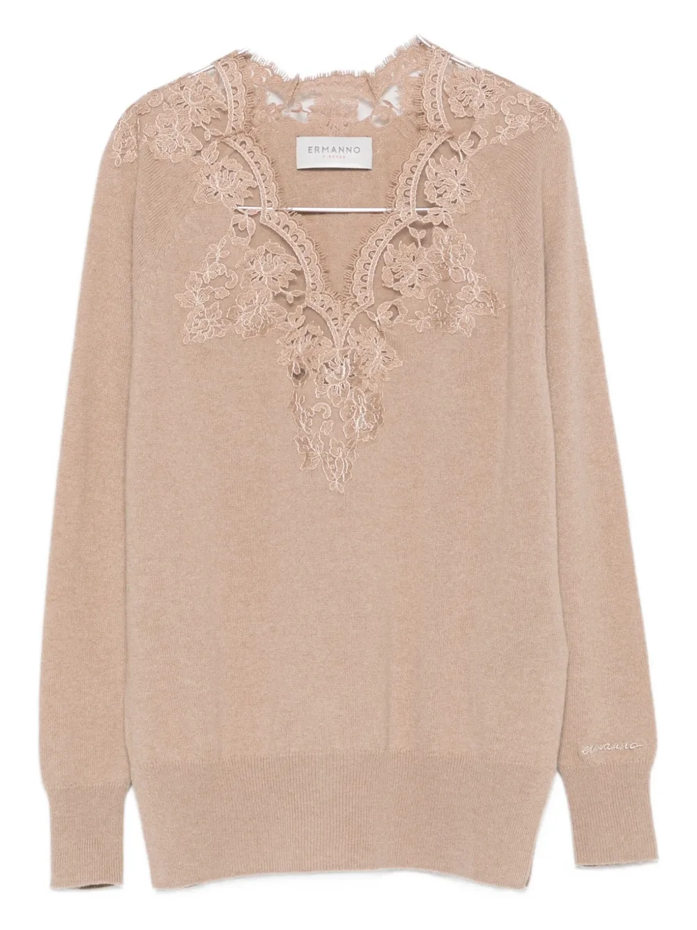 Ermanno Firenze Sweaters Dove Grey In Neutral
