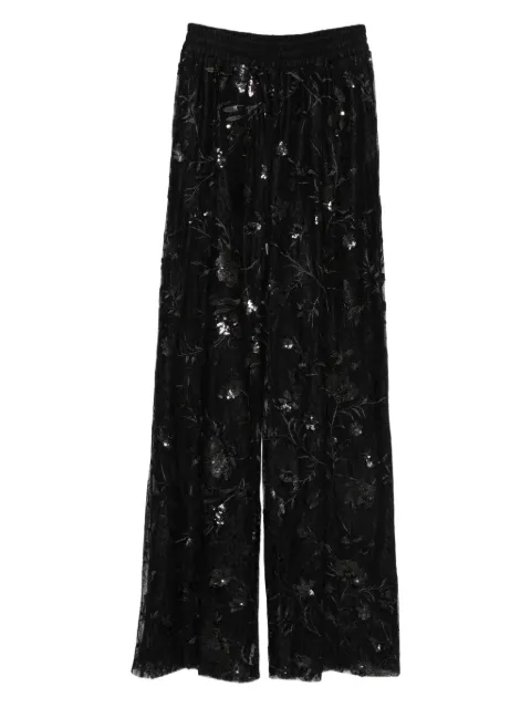 ERMANNO FIRENZE  sequin-embellished trousers