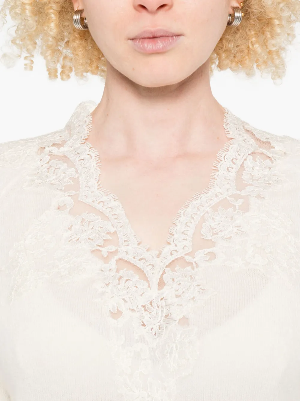 Ermanno Firenze Sweaters Light And Natural In Neutral