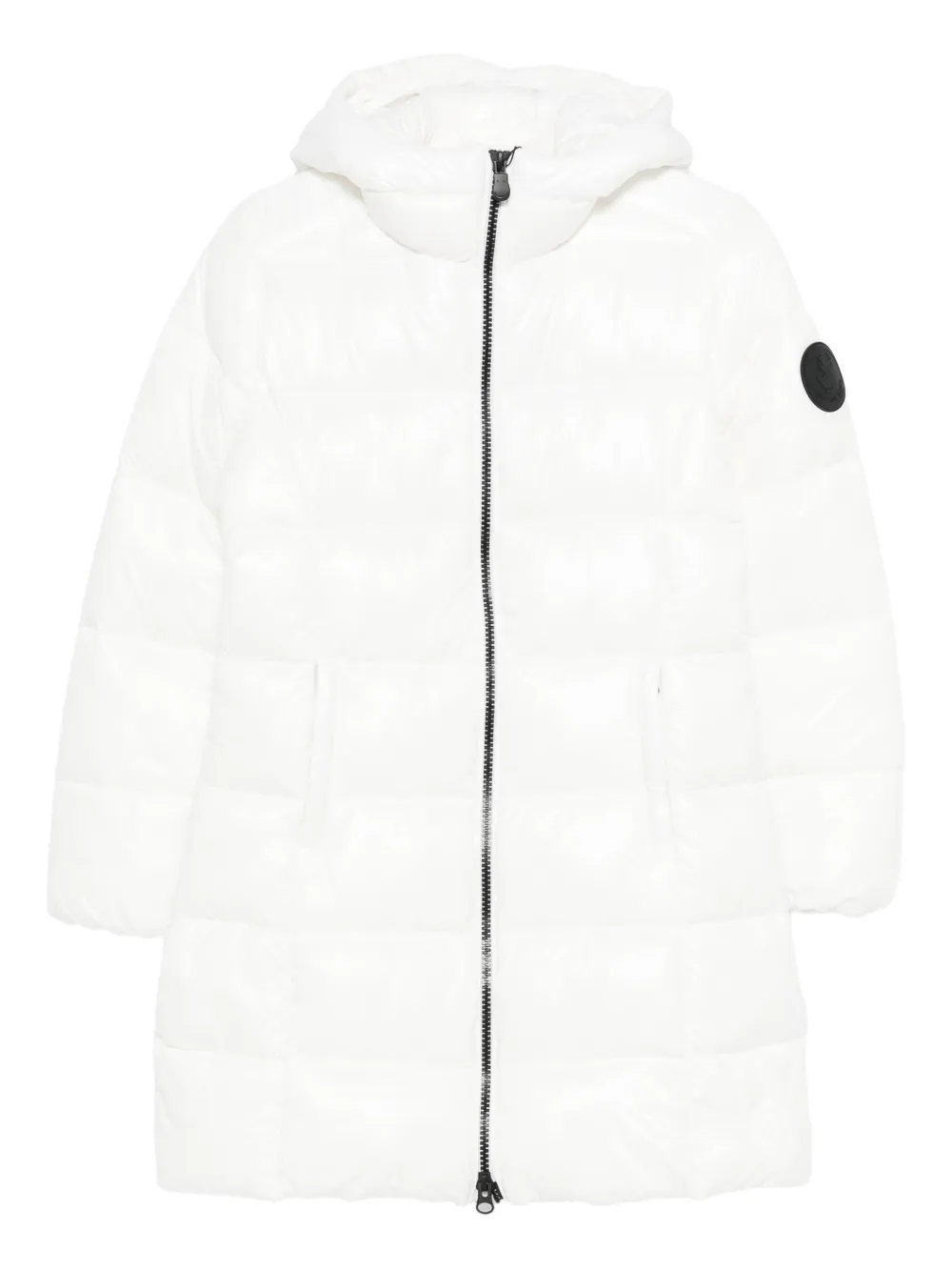 Save The Duck hooded quilted coat | White | Image 1