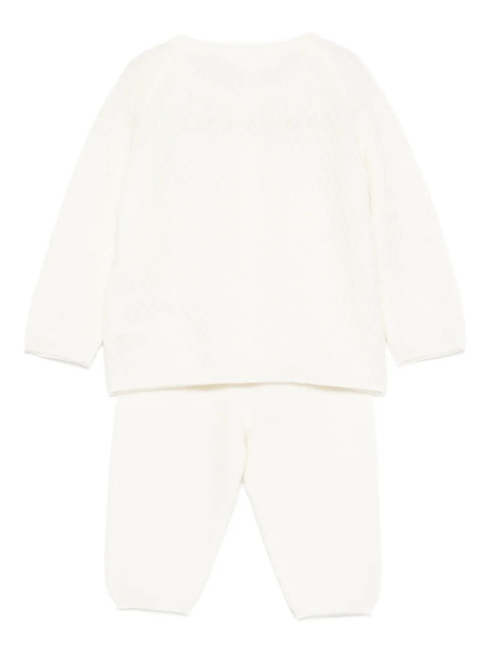 Tartine Et Chocolat Kasjmier tweedelig set Beige