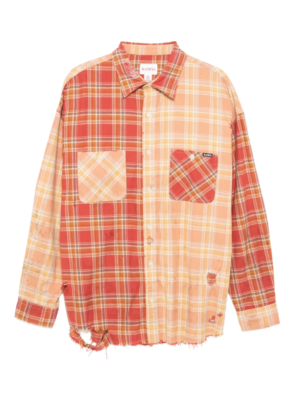 KAMIYA  plaid shirt | Red | Image 1