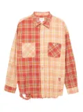 KAMIYA plaid shirt - Red
