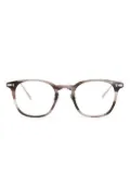 MYTH square-frame tortoiseshell-effect glasses - Black