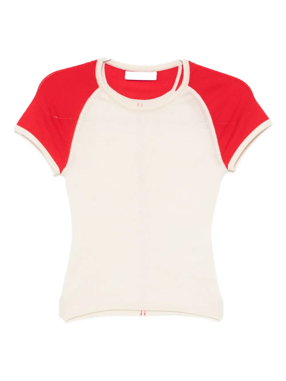 Cuddleup Raglan-sleeve Top In Red