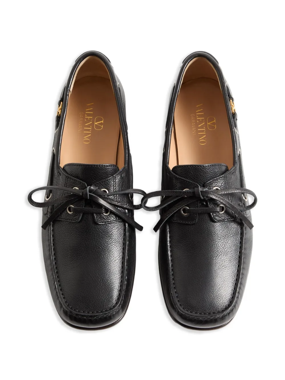 Valentino Garavani VLogo Palm Avenue loafers Zwart