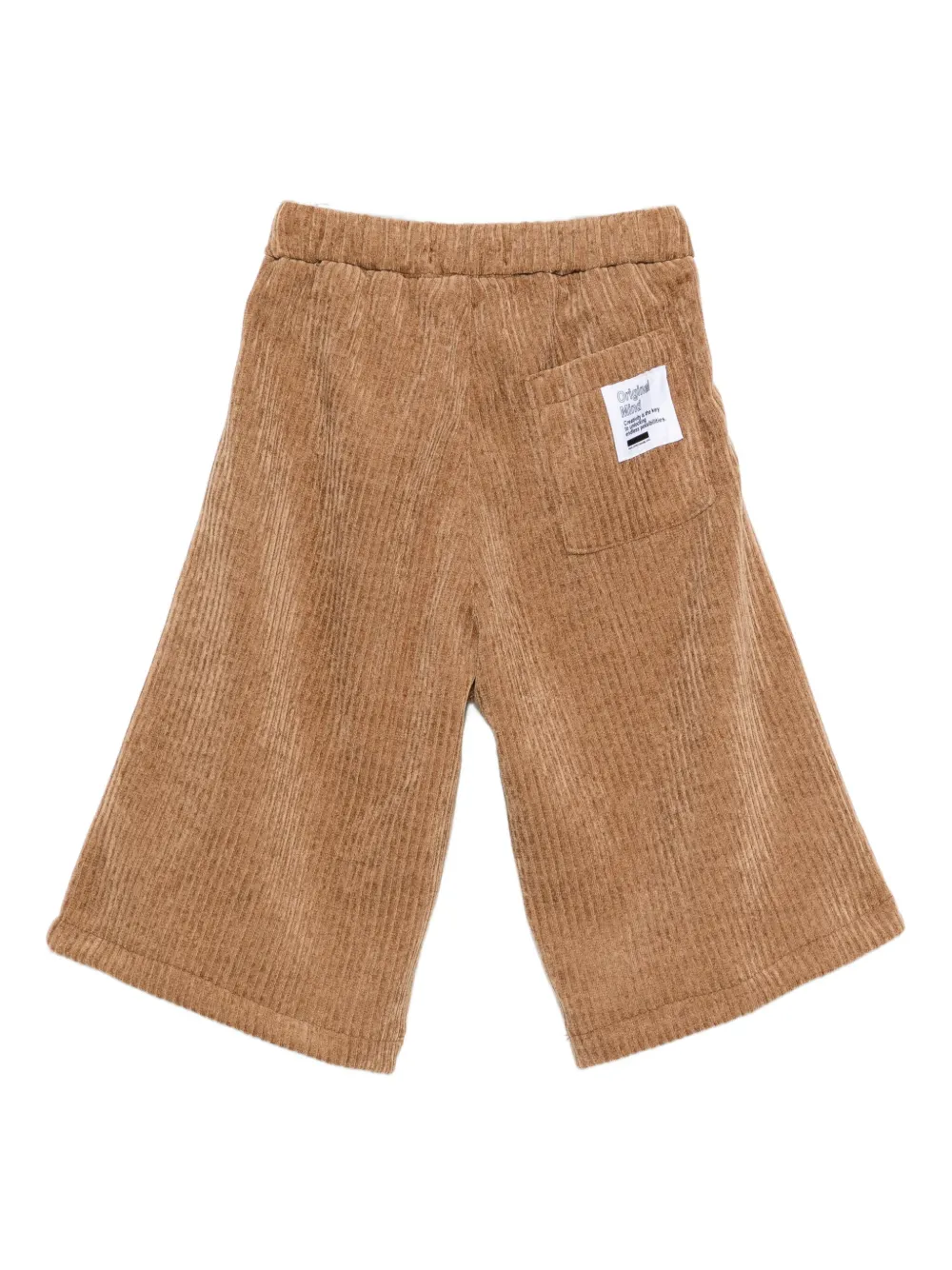 Paolo Pecora Corduroy Drawstring Shorts In Brown