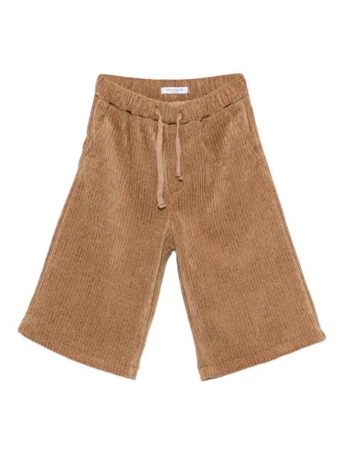 Paolo Pecora Kids corduroy drawstring shorts