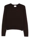 Allude raglan-sleeve sweater - Brown