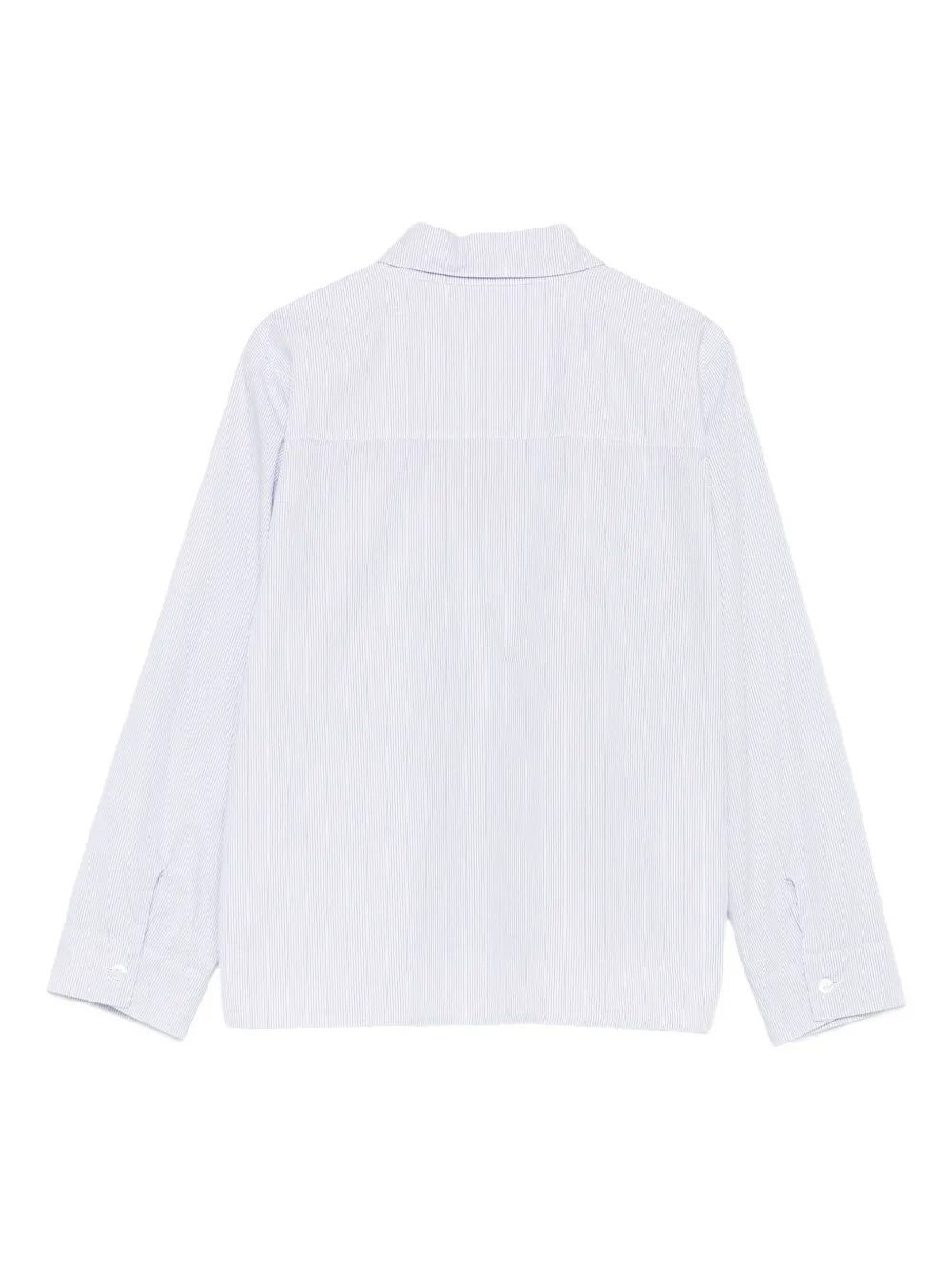  Private 0204 Pinstripe Button-down Shirt - Blue 