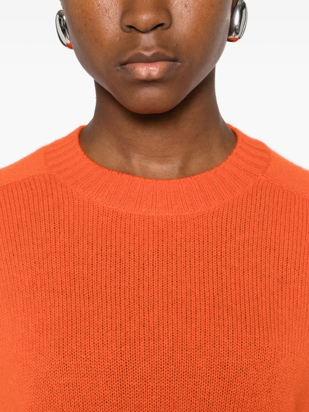 Allude Trui met korte mouwen Oranje