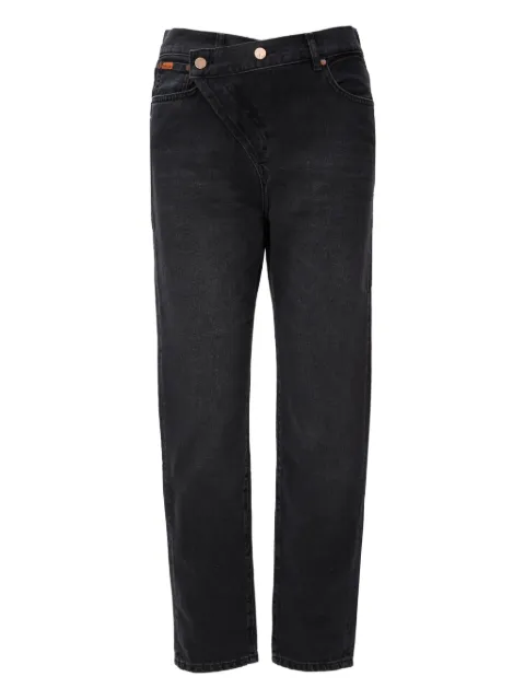 No44 jean à boutons croisés