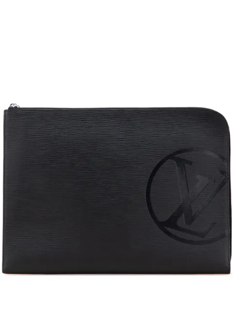 Louis Vuitton Pre-Owned 2018 Epi Initials Circle Pochette Jour GM clutch bag