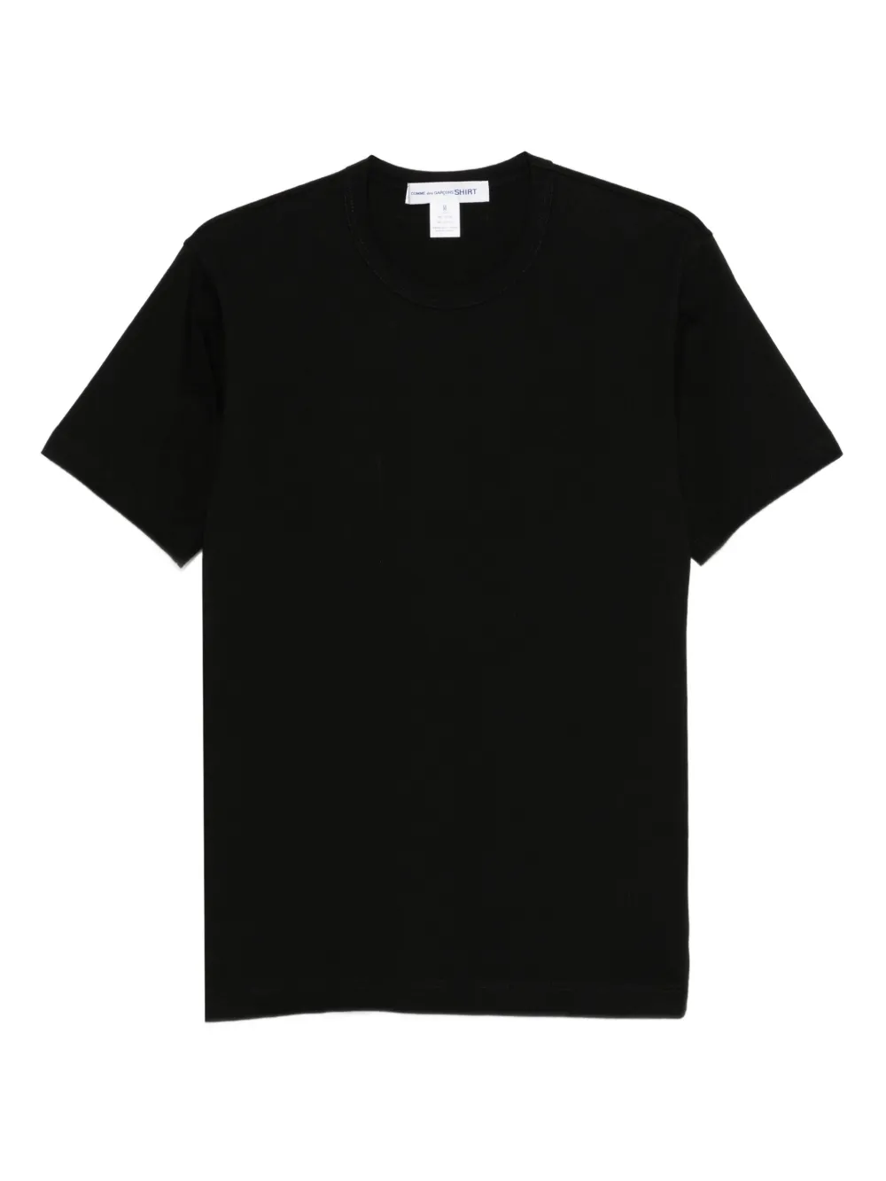 Comme Des Garçons Shirt playera de algodón con logo estampado | negro | Image 1