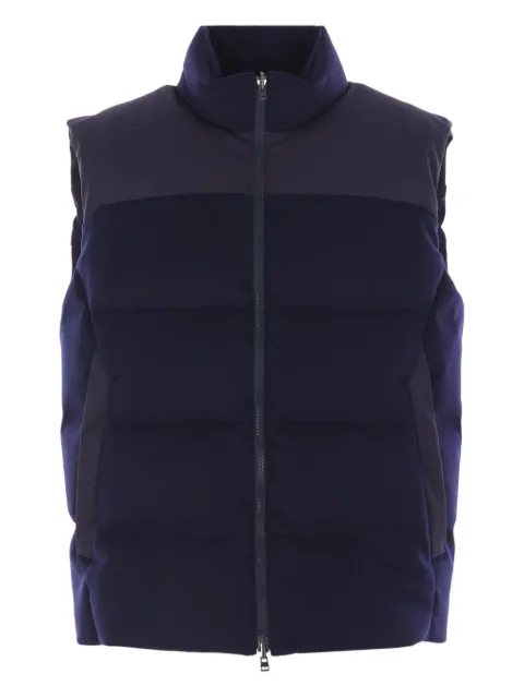 Sease padded zip gilet