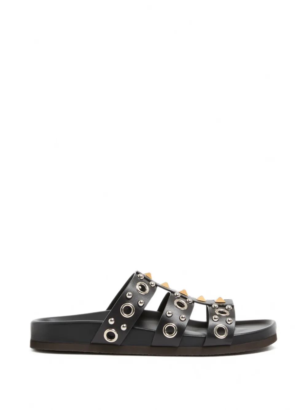 Valentino Garavani Sandali Studshield - Nero