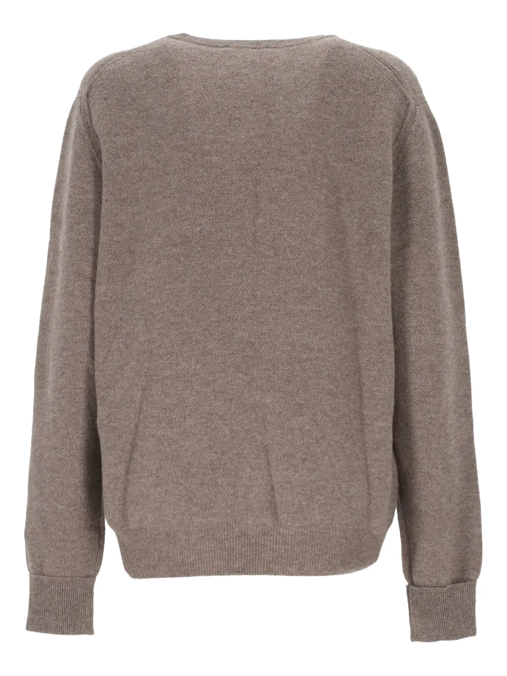 Oliver Lattughi Cashmere Sweater In Brown