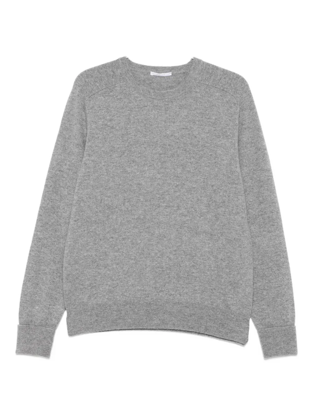 Oliver Lattughi Round-neck Ribbed-cuff Sweater In Animal Print