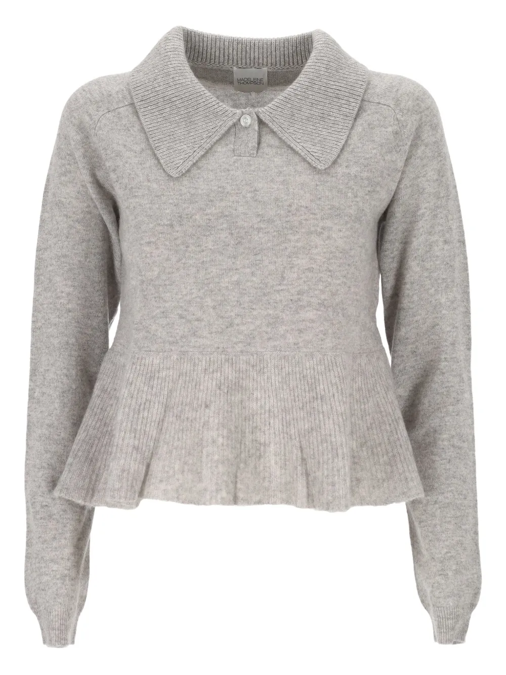 Madeleine Thompson wool blend sweater | Grey | Image 1