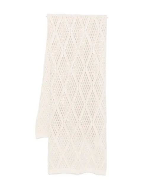 Purotatto open-knit scarf