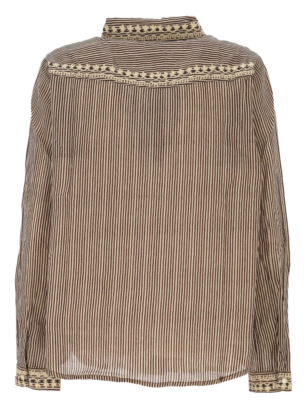 MAISON HOTEL cotton shirt - Bruin