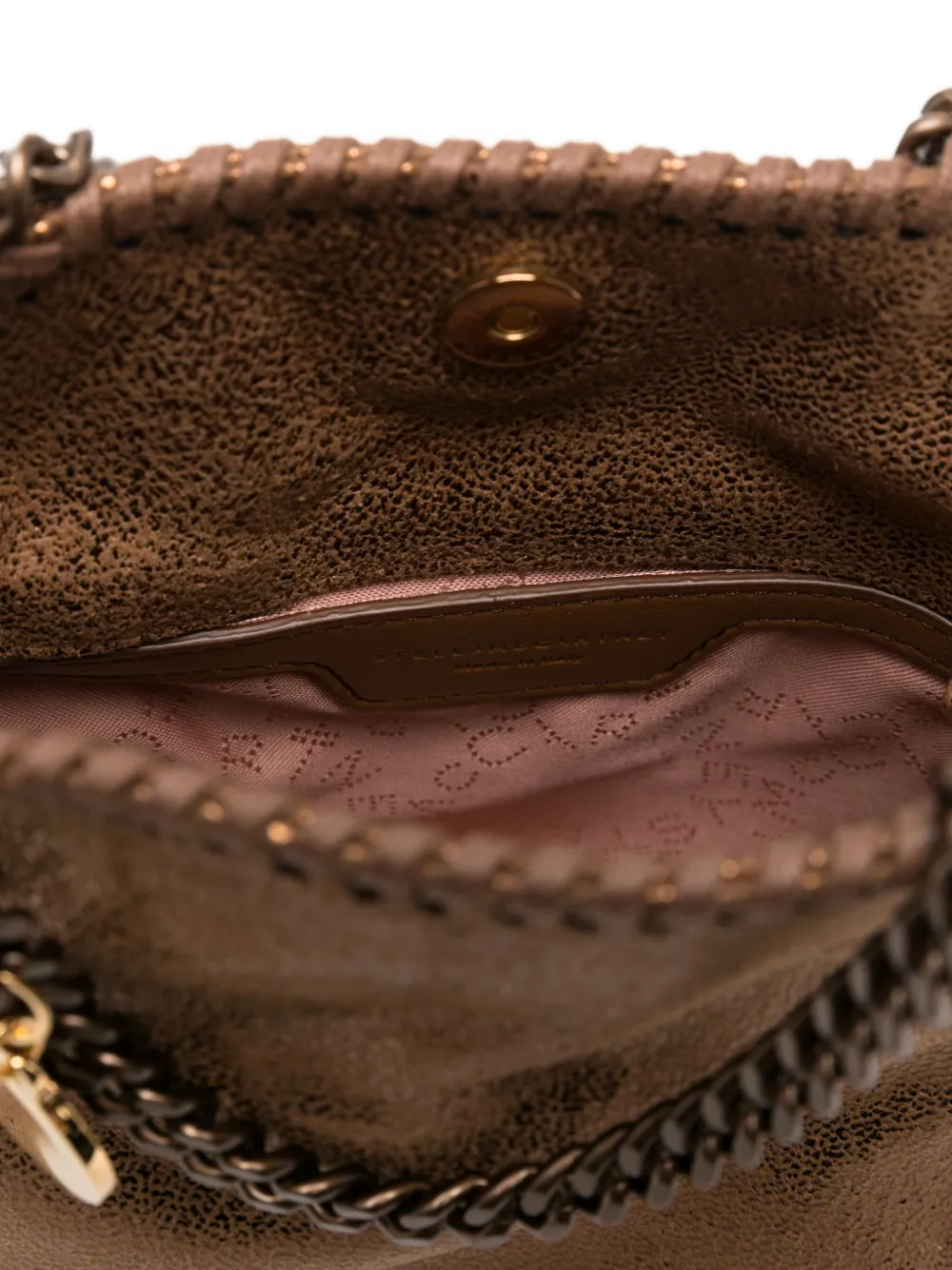 Stella McCartney Shopper met kettingafwerking Goud