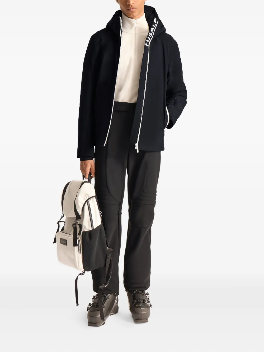 Fusalp Power hooded ski jacket - Zwart