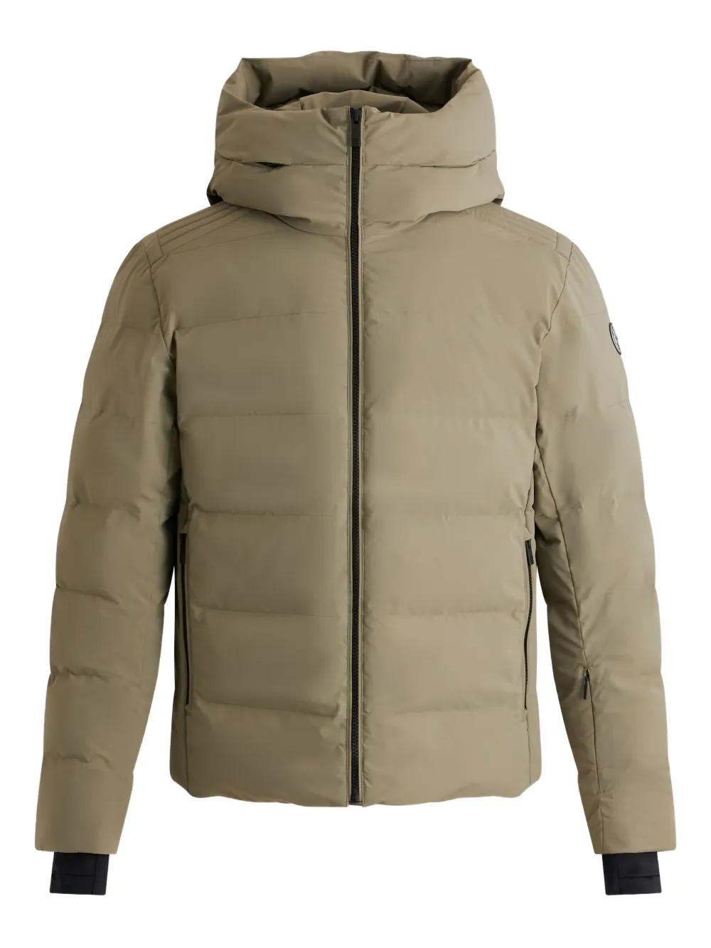 Fusalp Constant High-neck Quilted Ski Jacket In Neutral