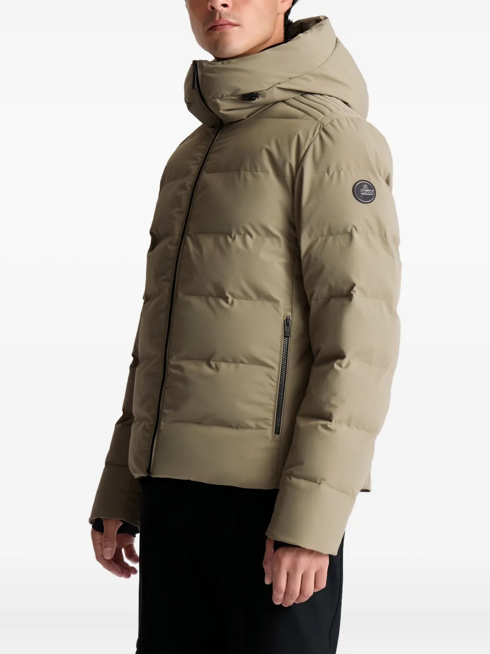 Fusalp Constant High-neck Quilted Ski Jacket In Neutral