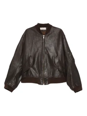 A.N.G.E.L.O. Vintage Cult 1990s pre-owned Leather Jacket | Red
