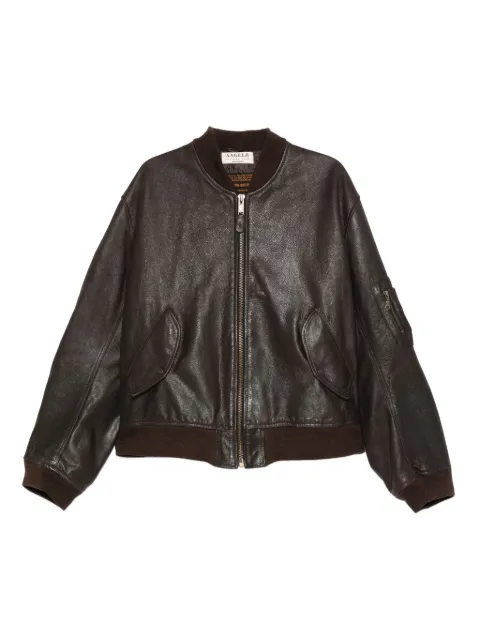 A.N.G.E.L.O. Vintage Cult 1990s zip-up leather jacket