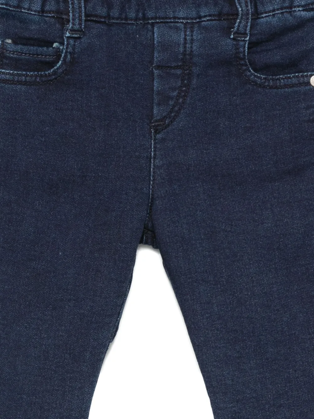Tartine Et Chocolat Elastic-waistband Jeans In Blue
