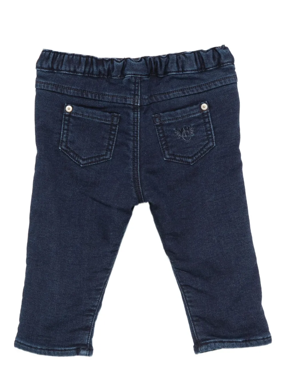 Tartine Et Chocolat Elastic-waistband Jeans In Blue