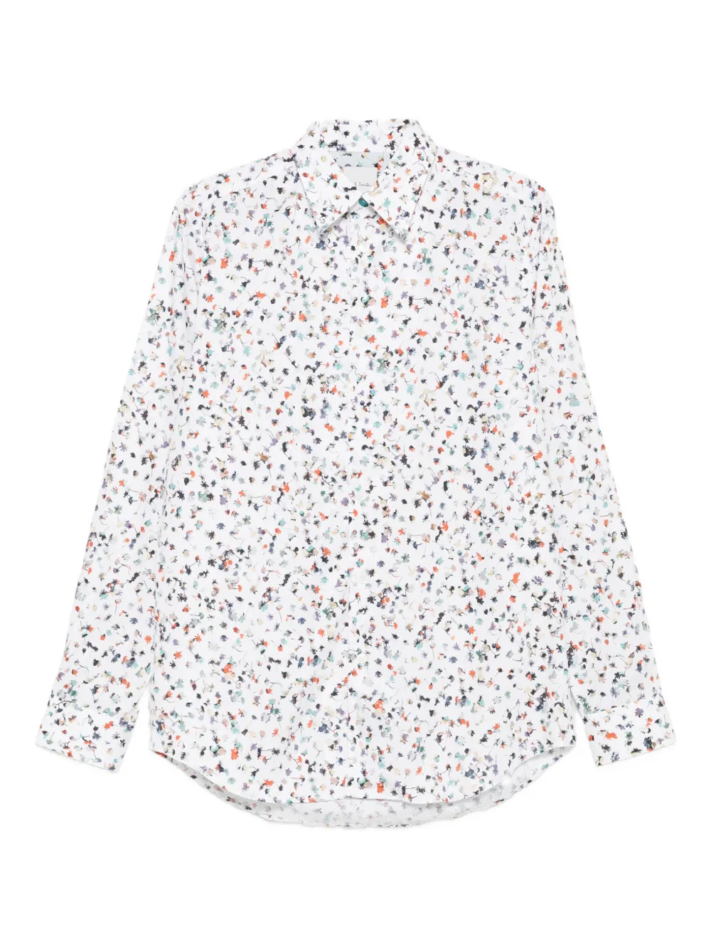 Paul Smith floral-print shirt - ホワイト Paul Smith floral-print shirt - ホワイト