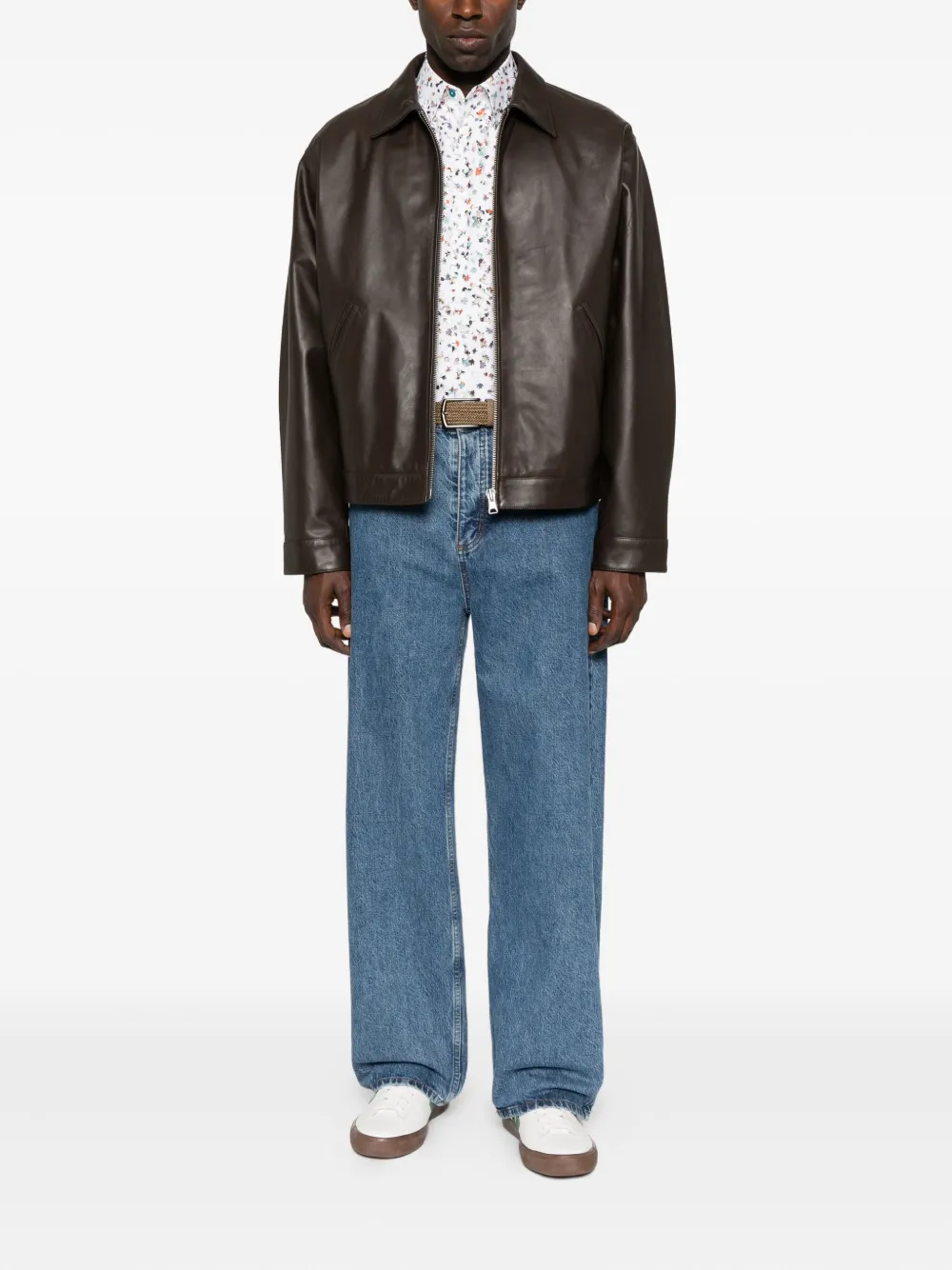 Paul Smith Overhemd met bloemenprint - Wit