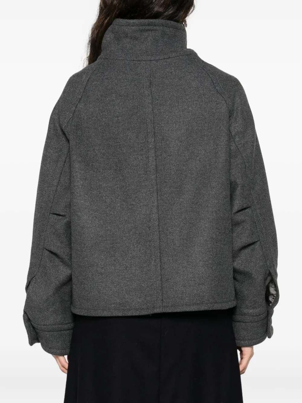 Susanne Bommer Buttoned Pocket Jacket In Gray