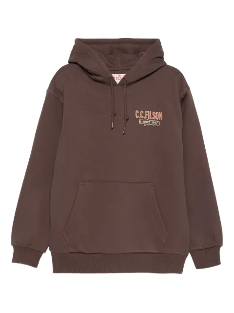 Filson graphic-print hoodie