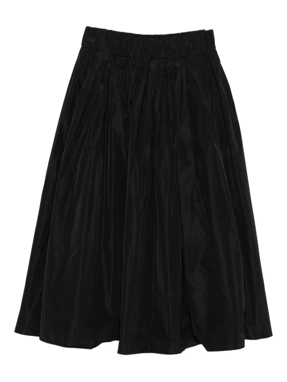 Susanne Bommer Taffetas Midi Skirt In Black