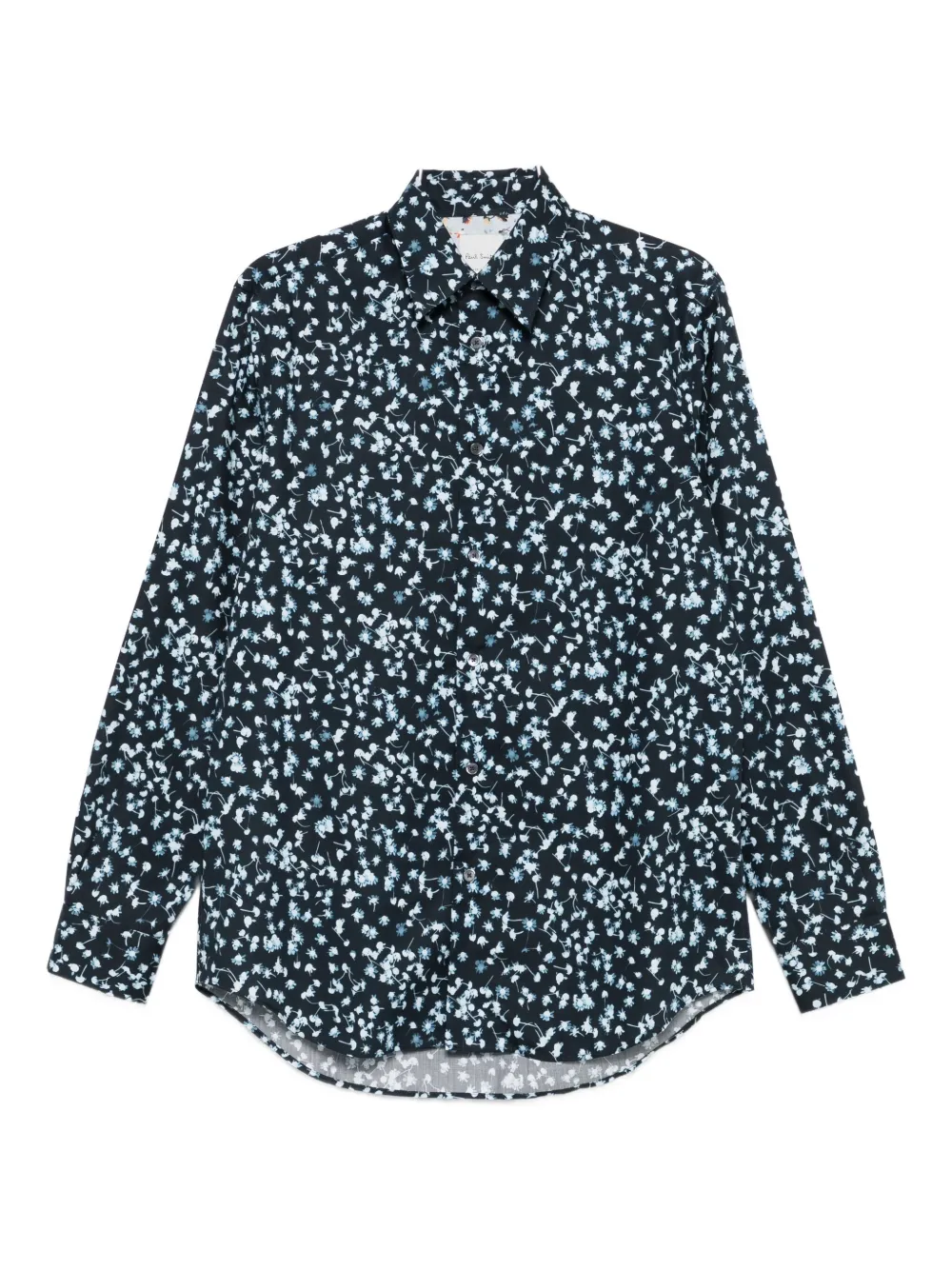 Paul Smith floral-print shirt - ブルー Paul Smith floral-print shirt - ブルー