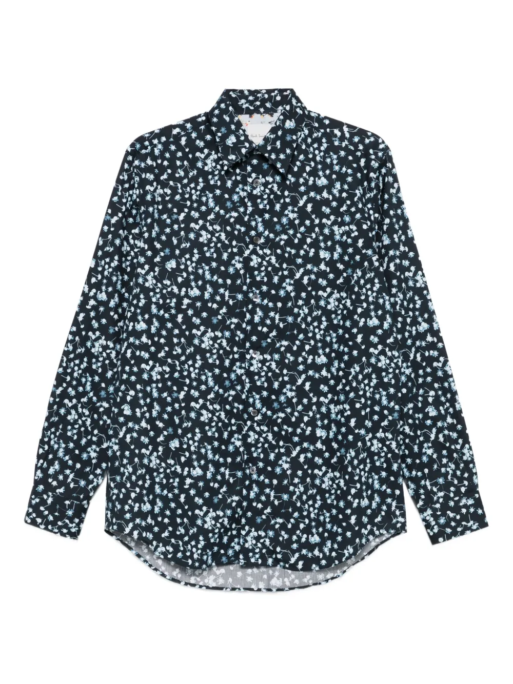 Paul Smith floral-print shirt - ブルー Paul Smith floral-print shirt - ブルー