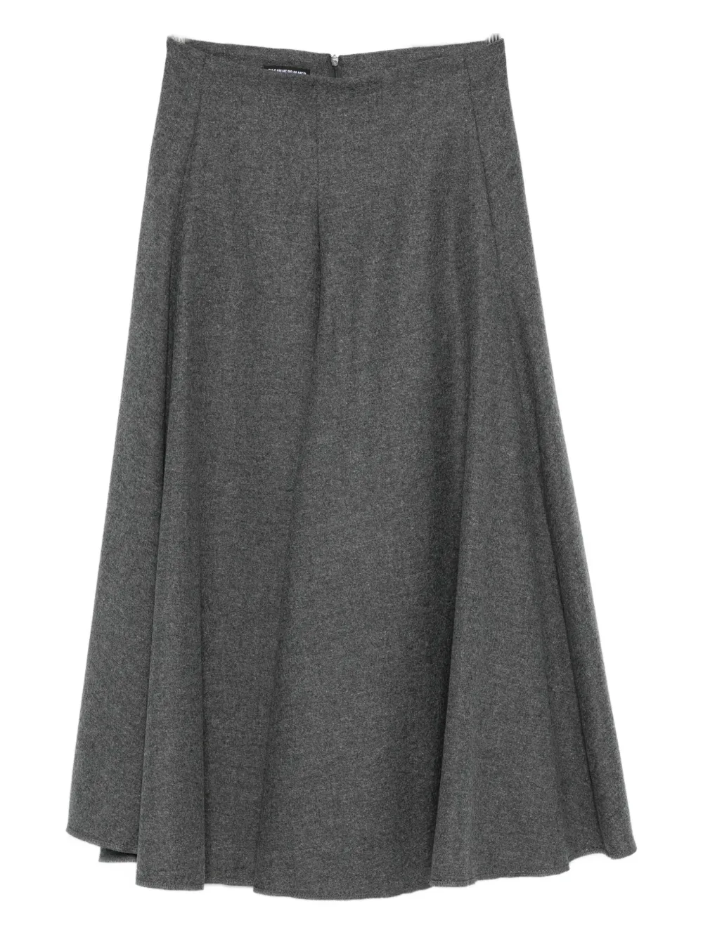 SUSANNE BOMMER A-line midi skirt - グレー SUSANNE BOMMER A-line midi skirt - グレー
