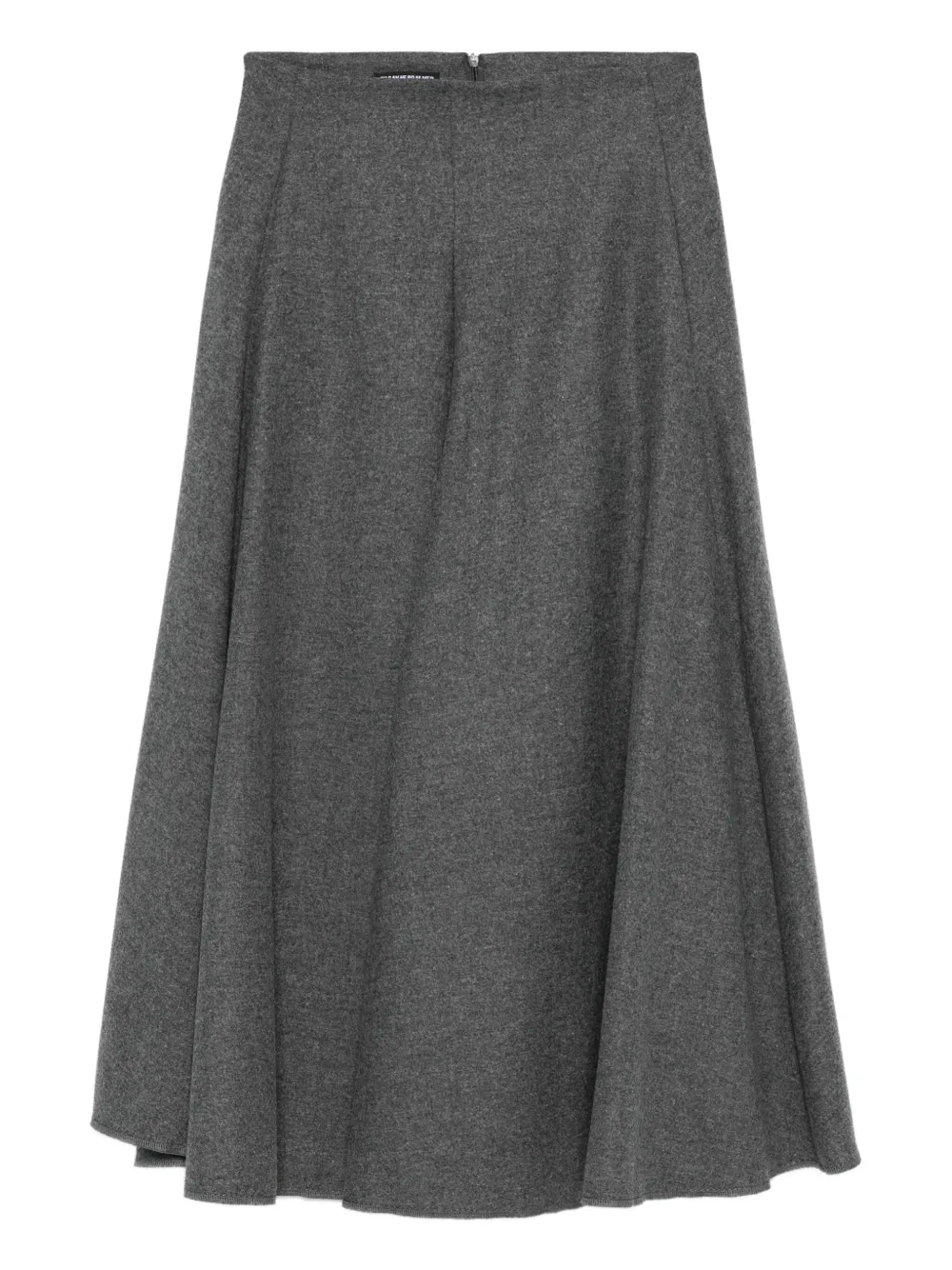 SUSANNE BOMMER A-line midi skirt - グレー SUSANNE BOMMER A-line midi skirt - グレー