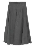 SUSANNE BOMMER A-line midi skirt - Grey