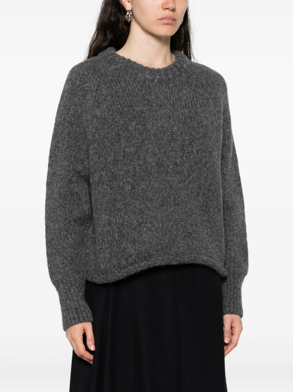 Susanne Bommer Crew-neck Sweater In Gray
