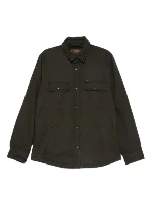 Chemise Vintage Filson Homme - Taille L - Vert - Coton épais (twill) - Boutonnée, Poches à Rabat - Très Bon état